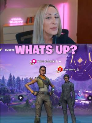 She Had One Chance At Joining Our Fortnite Team 😲 @toxic blonde #fortnite #fortniteclips #fortniteteam