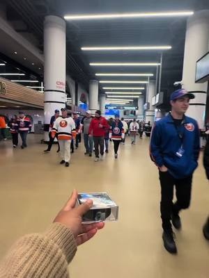 Always take the puck from Admin when you see it! #newyorkislanders #NHL #hockey #hockeytiktok #fans