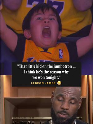 This energy >>>>> #lakers #lebron 