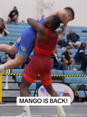The much-anticipated return of Spenser Mango—freestyle edition! LA28? 🧐 #usawrestling 