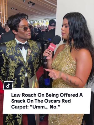 Everyone tell #LawRoach he’s looking SNATCHED tonight. #Oscars @Drew Afualo 
