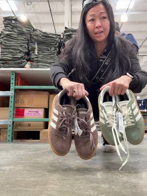@Adidas Women’s Breaknet Sleek Shoes @costco_canada Calgary Sunridge March 2026 Slim and sleek look Leather and synthetic suede overlays Durability with classic and contemporary design Memory foam sock liner ensures comfort Perforated vamp allows breathability in warm weather · · · #costco #tinasfavyyc #costcoloverscanada