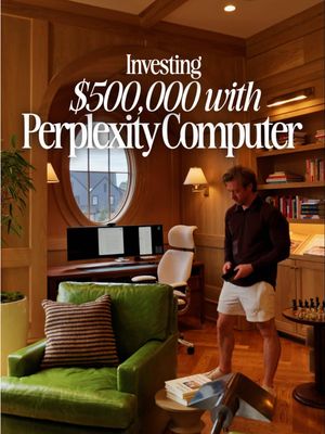 I just used Perplexity Computer to invest $500k. Here’s the story. Comment “Computer” and I’ll show you how else I use it in my life & business. #Perplexitypartner #investing #entrepreneurship #AI