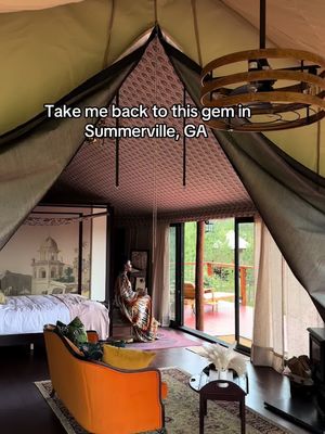 Miss this view from @Dunya Camp  Located just over 2hrs from Atlanta l#thingstodoinatlanta #glamping #traveltiktok #luxurytravel 