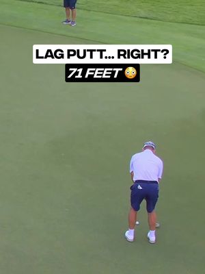 Best putt you’ll see all day 👀 #golf #golftok #birdie 