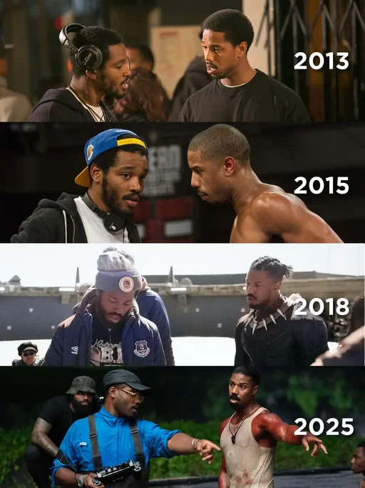It started with a Starbucks meeting in 2011, Coogler telling a then-unknown Jordan "I think you're a movie star, let's go do this." Fruitvale Station. Creed. Black Panther. And now Sinners, their fifth film together, which just earned Jordan his first Oscar for Best Actor and Coogler his first for Original Screenplay. Five films. Twenty-nine combined Academy Award nominations. One of the greatest actor-director partnerships in modern Hollywood, and tonight it finally got its flowers on the biggest stage in cinema. What is your favorite film from their collaboration?