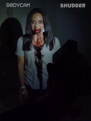 You take something from them. They take something from you. #Bodycam is streaming now on #Shudder. #horrortok #moviescene #scarymovie 