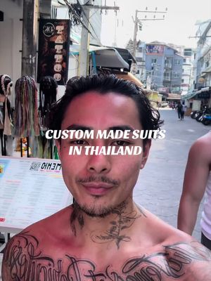 Go Thailand and get a custom suit and holiday #london #thailand #suits 