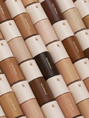 One step to prime, cover, and set. Introducing the NEW True to Myself Natural Matte Longwear Foundation that does it all in one step. Buildable medium-to-full coverage with a velvety finish that moves with you and looks even better over time. Seamless, effortless, made to keep up. Use the NEW Soft Touch Makeup Blending Sponge dry for medium-to-full coverage, or damp for a lighter, more sheer finish. Shop all 48 shades for $38 (USD) April 2, or get it early exclusively on the @sephora mobile app April 1. #rarebeauty #rarebeautyfoundation #newrarebeauty #mattemakeup #mattefoundation