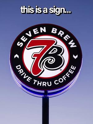 this is your sign on your FYP to go to 7 Brew #7Brew #7BrewCoffee