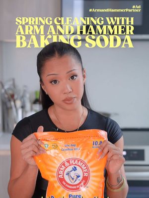 There’s cleaning… and then there’s DEEP cleaning 🧼✨ This spring I’m tackling the spots everyone touches but no one thinks about, cutting boards, garbage disposals, behind the toilet, hard water stains, even soaking my brushes. All with @ARM & HAMMER baking soda 🤍 #ArmandHammerPartner