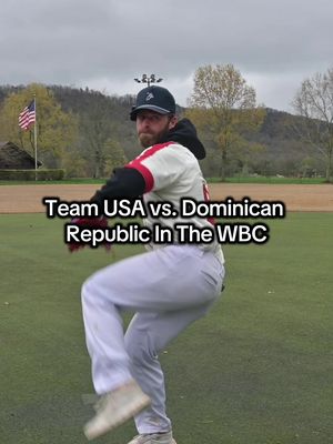 Team USA vs. Dominican Republic in the World Baseball Classic was AWESOME #baseball #MLB #wbc #sports #comedy 