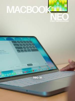 I finally got hands-on with the MacBook Neo, and I get who it’s for. It feels way more premium than I expected, but coming from a MacBook Pro, the keyboard and trackpad would take some getting used to. Still, for students, everyday work, and anyone wanting an affordable MacBook, I can see the appeal. #MacBookNeo #AppleLaptop #MacBookReview #TechTikTok #LaptopForStudents 