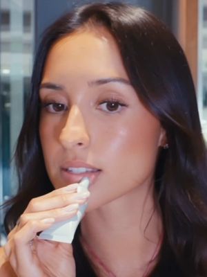 @Alexandra Leclerc’s everyday rhode routine 🌟 @Vogue Australia ​ ​ 🥛 skin + lips prepped with peptide eye prep, glazing milk, peptide glazing fluid, and peptide lip boost​ ​ 🪄 touches of color with pocket blush in sprinkle + sleepy girl, peptide lip shape in lunge, and peptide lip tint in pbj​