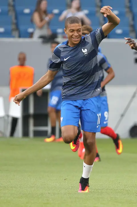 In July 2016, France won the U19 Euros in a team led by two strikers. One was Kylian Mbappé, the other was top scorer and player of the tournament, Jean-Kévin Augustin.   Augustin scored six goals including the opener in the final and was listed by Lionel Messi as one of the nine best wonderkids in the world. He already played for PSG at the time and was tipped by many to have a greater career than Mbappé.   After moving to RB Leipzig, Augustin showed flashes but was inconsistent overall. Following a failed loan at Leeds, he revealed he suffered from long Covid and depression, and was kept out for 14 months.   Augustin tried to rebuild his career in France, Switzerland, and Poland but struggled for form and fitness. He’s now a free agent.   “Behind the player, it was the man that needed to be saved, and football was just a means to that” - former Nantes coach, Stéphane Ziani. #mbappe #footballtiktok #footballstories 