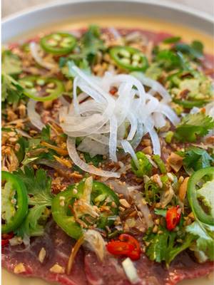 have you ever tried vietnamese beef carpaccio? recipe: https://feedthepudge.com/bo-tai-chanh-vietnamese-beef-carpaccio/