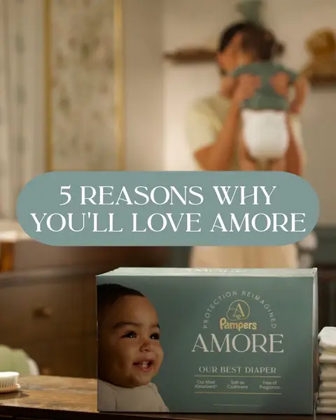 The very best for your baby 💛 #PampersAMORE #BehindEveryBaby
