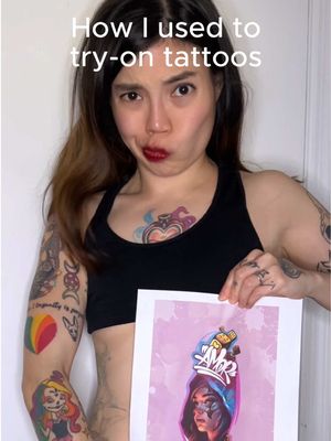 The best way to figure out a suitable design and placement is by using @tatshiphq #tattoos #tattooapp #tattooplacement #tattootips #problemsolving 
