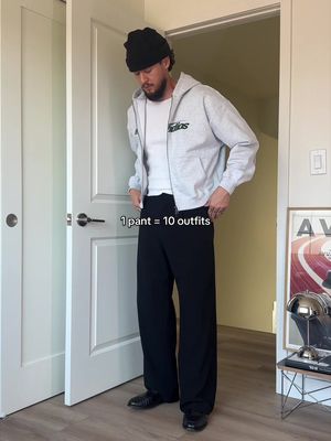 1 pant = 10 outfits 👌🏼 #mensstyle #outfitinspo #fashiontiktok 