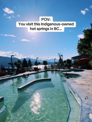 Tucked along the shores of Kootenay Lake, Ainsworth Hot Springs offers an Indigenous owned hot springs experience surrounded by the rugged beauty of the Purcell Mountains. The kind of place that stays with you long after the trip ends. 💫 *save this for ideas to slow down and reconnect with nature* Credit: @canadian travel gal | creator #exploreBC #IndigenousBC #hotsprings #britishcolumbia @KootRocks 