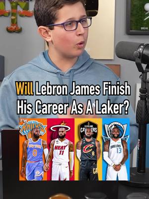 WILL LEBRON JAMES FINISH HIS CAREER AS A LAKER? #fyp #NBA #basketball #losangeles #goat 