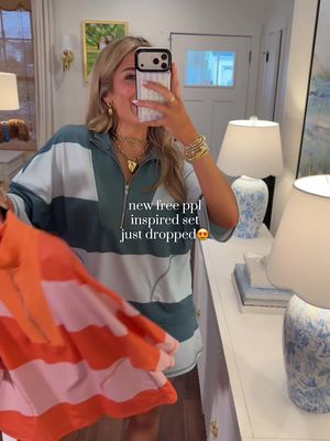 FP look without the price😍 SO excited to throw these on all spring and summer long! I've gotten so many compliments on these too!🤍 wearing size M! #lookforless #springfashion #matchingset #affordablefashion #grandmillenial 