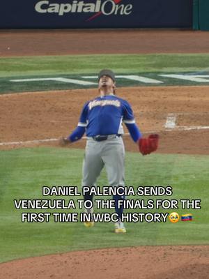 GET IN, WE’RE GOING TO THE FINALS. #WBC #WorldBaseballClassic #DanielPalencia #Venezuela #MLB 