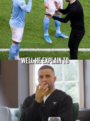Pep turned to Kyle Walker before the Champions League final… 🏆 “My dream is in your hands now.” 👀 #kylewalker #championsleague #mancity #intermilan #realmadrid #theoverlap