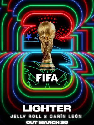 The first song of the Official FIFA World Cup 2026™ Album, Lighter, by @Jelly Roll and @Carin Leon drops this Friday. Pre-Save now.