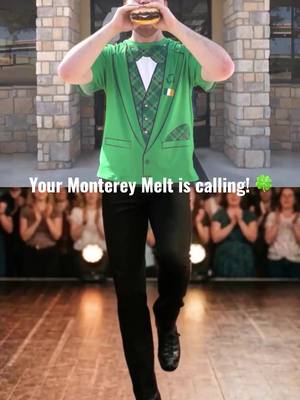 Forget to wear your green today? 🍀 The peppers on the Monterey Melt can protect you from pinches!