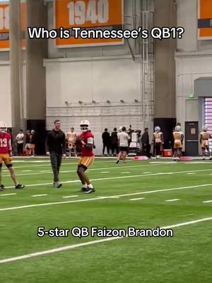 Who will win Tennessee’s QB1 competition? 👀 #Vols #Tennessee