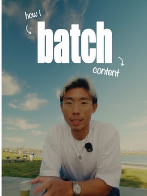 Day 28/30: How I batch shoot my content 🎥  #contentcreatortips #batch #fyp 