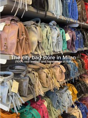 If you’re visiting Milan, you must go to Silvia!!!!! I could spend all day shopping here #milan #citybag #milanshopping 