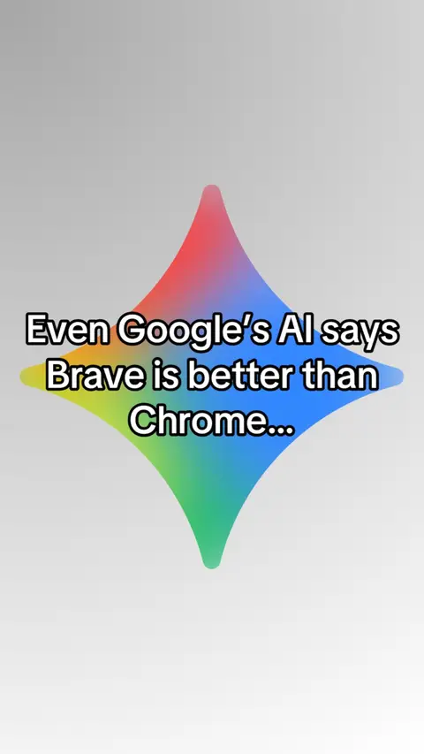 Google’s AI knows ball #bravebrowser #googlegeminiai #techtok #google #browsers 