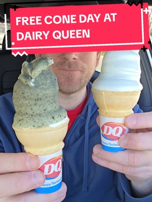 FREE CONE DAY is almost here from Dairy Queen again and it is one of the most magical days of the year! On March 19th you can get a FREE small vanilla cone at Dairy Queen - no strings attached. And at most locations, for a $1 donation to Children's Miracle Network Hospitals you can get it dipped - even with the amazing new Mint Crunchin' Cookie. :) Are you grabbing your free cone this year on March 19th? #dairyqueen #icecream #icecreamcone #freefood #cheapeats 
