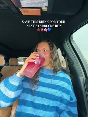 Canon Ball refresher is truly amazing!! 🍓🌷🌸💙 @Starbucks #lifestyleinfluencer #starbucksrefreshers #starbucks #starbucksvlog 