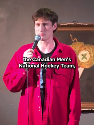 In the moment I really thought I was being an #alphamale  #olympics #hockey #hockeytok #canada 