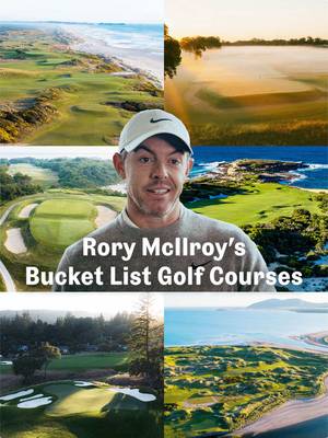 What golf courses are left on Rory McIlroy's bucket list? He discussed the standouts with Kevin Van Valkenburg. #golf #golftiktok #golftok #rorymcilroy 
