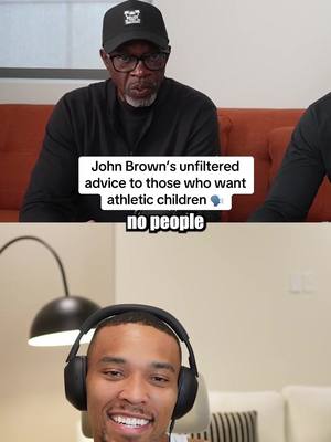 John Brown, father of three D1 football players, two of which made it to the NFL, always keeps it real when people ask about raising athletic children 🗣️