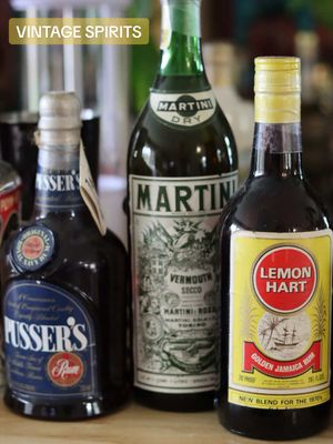 Vintage Alcohol rules  If you ever have a chance to splurge on a vintage Negroni at a bar, do it. Put it on the credit card - this stuff won’t be around forever