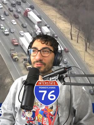 I-76 might be the worst road to ever exist in the history of roads. #philly