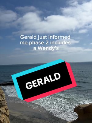 Don’t tell Gerald I told you he wants it to be a surprise 