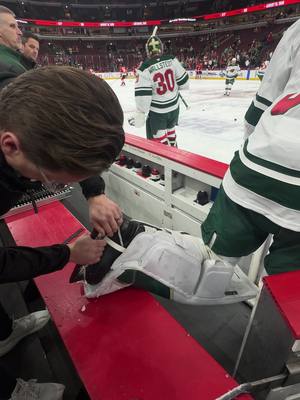 there can never be too much @Nate the Hoof Guy content #skateblade #goalie #NHL