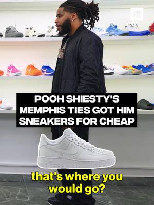 Pooh Shiesty knew how to get Nike Air Force 1s for the low 👀 LINK IN BIO to watch full episode