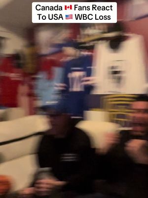 Canadian fans are HYPED after the USA LOSES the WBC Final to Venezuela 🇻🇪  #Canada #WBC #Venezuela #USA #Baseball 