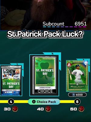 NEW #mlbtheshow ST.PATTY’S PROGRAM GIVES THREE CHANCES TO GET A CHOICE PACK! Do this program! #mlbtheshow26 #MLB #fyp 