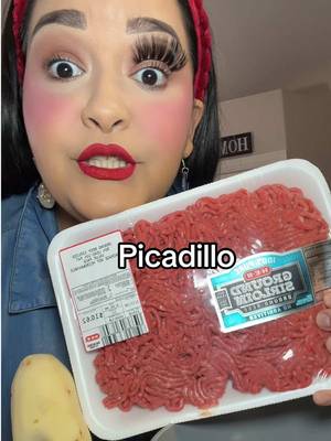 Ground Beef Picadillo #picadillorecipe #groundbeef #DinnerIdeas #EasyRecipe #mexicanfood 