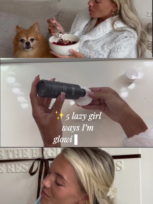 5 lazy girl ways I’m glowing up right now ✨ @amazonuk ad Shop via link in bio