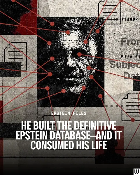 In February, a user named EricKeller2 posted on Reddit. “I mapped every connection in the Epstein files,” he wrote. He had built a website and database of more than 1.5 million files related to the Jeffrey Epstein case. A giant interactive network graph showed the connections between 1,000-plus people in Epstein’s social world—through flight manifests, email exchanges, and other documents that connect them. The post included a link to the site: Epsteinexposed.com. That post got 5.5 million views. Hundreds of thousands of people from all over the world visited the site in the days that followed. And EricKeller2 was busier than ever. EricKeller2’s real name isn’t Eric Keller. He used a pseudonym to protect himself and his family from Jeffrey Epstein’s rich and powerful friends. A thirtysomething data engineer with a wife and kids, he’d been following the child sexual abuse case for years—reading court filings, depositions, materials from the Giuffre v. Maxwell case. But in the fall of 2025, as the initial deadline from the Epstein Files Transparency Act approached, he got more organized. And then he got obsessed.