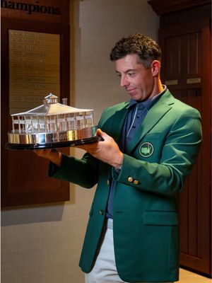 Served in honor of Mr. Rory McIlroy.  #TheMasters #championsdinner #rory 